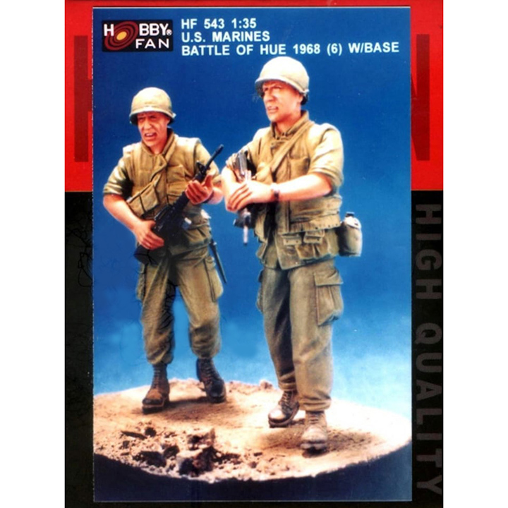[���ܼ�] BFHF543 [AFV CLUB] BFHF543 1/35 U.S.MARINE Battle ,Hue 1968 No 6 - with Base - ���� ����