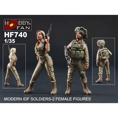 [���ܼ�] BFHF740 [AFV CLUB] BFHF740 1/35 Modern IDF Soldiers - 2 FEMALE FIGURES