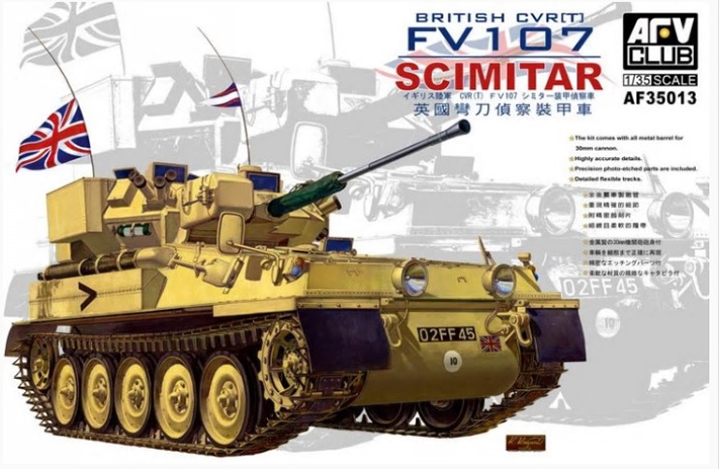[���ܼ�] BF35013 [AFV CLUB] BF35013 1/35 British CVR(T) FV107 Scimitar