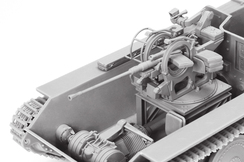 [ܼ] BD6399 [Dragon] BD6399 1/35 Bergepanzer 38(t) HETZER mit 2cm FlaK 38 - Smart Kit (2 in 1)