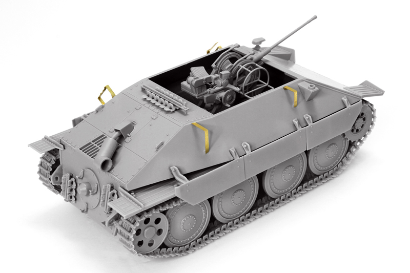 [ܼ] BD6399 [Dragon] BD6399 1/35 Bergepanzer 38(t) HETZER mit 2cm FlaK 38 - Smart Kit (2 in 1)