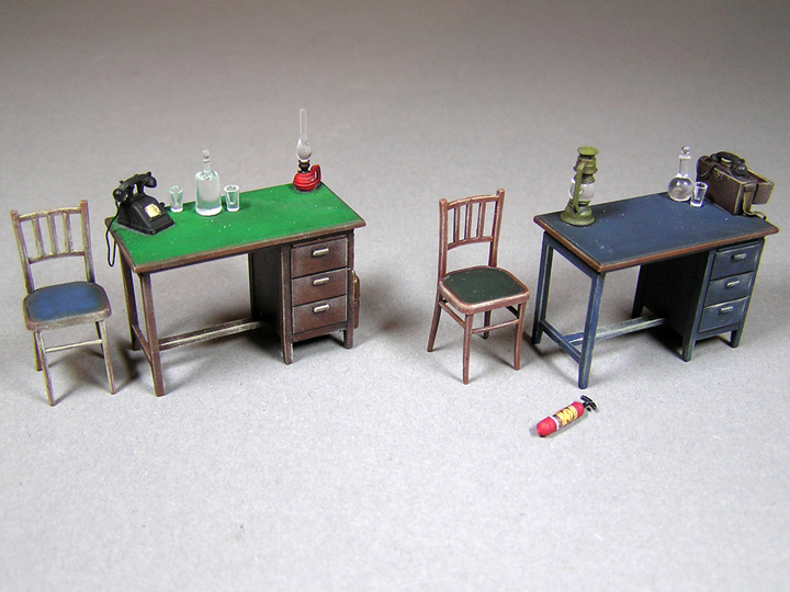 [ܼ] BE35564 [Miniart] BE35564 1/35 Office Furniture & Accessories