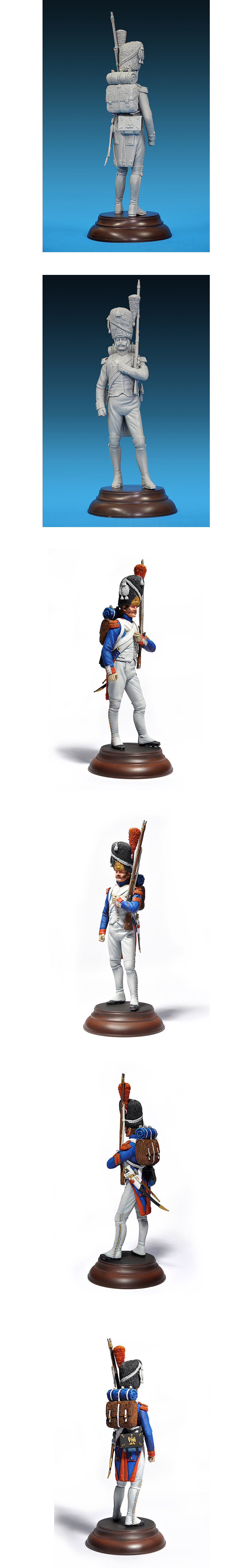 [���ܼ�] BE16017 [Miniart] BE16017 1/16 Imperial Guard French Grenadier. Napoleonic War