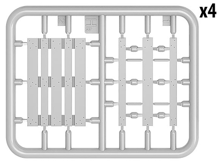 [ܼ] BE35606 [Miniart] BE35606 1/35 Hand Pallet Truck Set