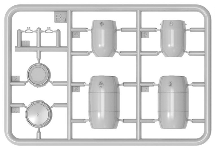 [ܼ] BE35606 [Miniart] BE35606 1/35 Hand Pallet Truck Set