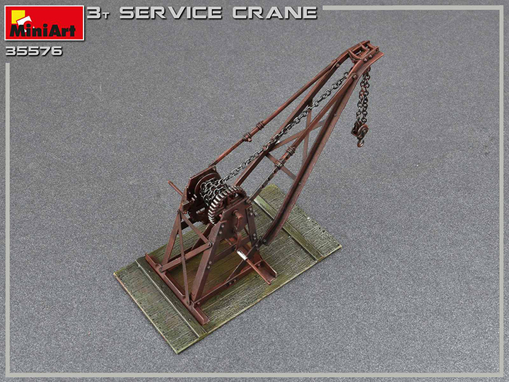 [ܼ] BE35576 [Miniart] BE35576 1/35 3 Ton Service Crane- 