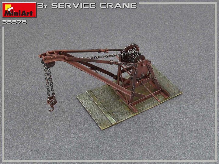 [ܼ] BE35576 [Miniart] BE35576 1/35 3 Ton Service Crane- 