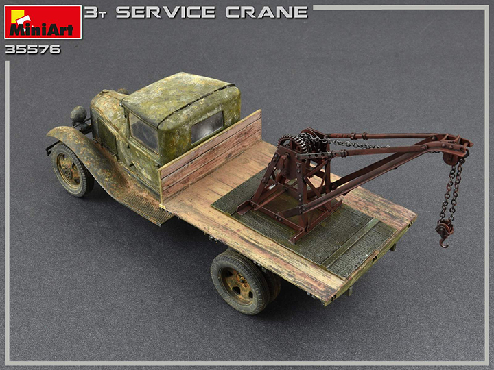 [ܼ] BE35576 [Miniart] BE35576 1/35 3 Ton Service Crane- 