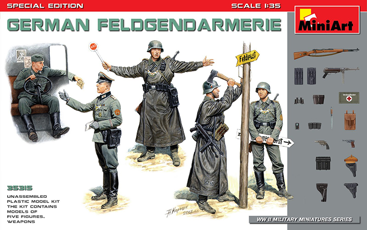 [ܼ] BE35315 [Miniart] BE35315 1/35 German Feldgendarmerie. Special Edition