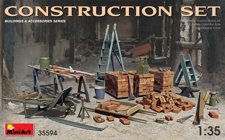 [���ܼ�] BE35594 [Miniart] BE35594 1/35 Construction Set
