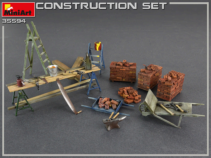 [���ܼ�] BE35594 [Miniart] BE35594 1/35 Construction Set