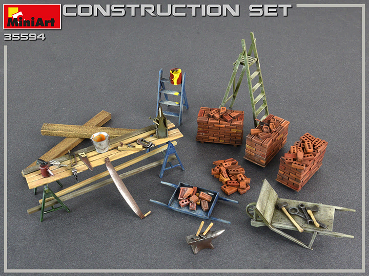 [ܼ] BE35594 [Miniart] BE35594 1/35 Construction Set