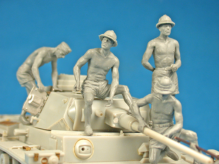 [ܼ] BE35278 [Miniart] BE35278 1/35 German Tank Crew Afrika Korps Special Edition- 