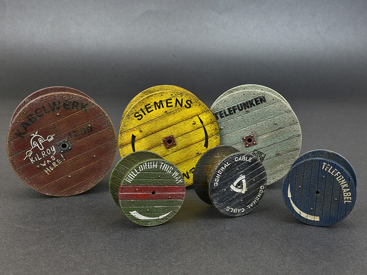 [ܼ] BE35583 [Miniart] BE35583 1/35 Cable Spools