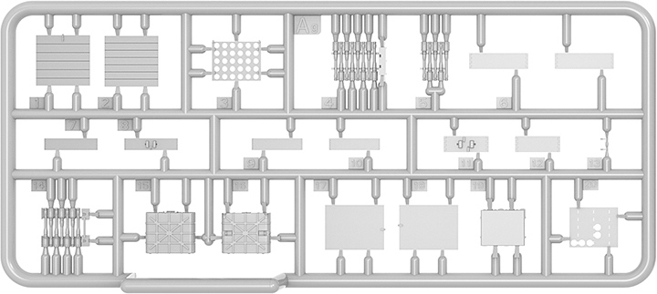 [ܼ] BE35258 [Miniart] BE35258 1/35 German Grenades & Mines Set