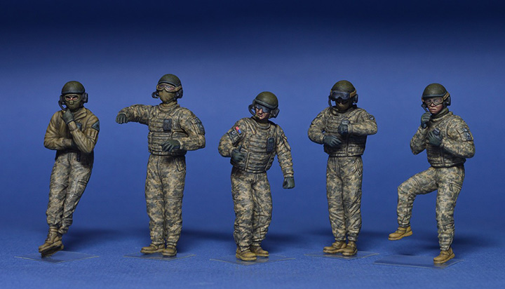 [ܼ] BE37005 [Miniart] BE37005 1/35 U.S. Tank Crew