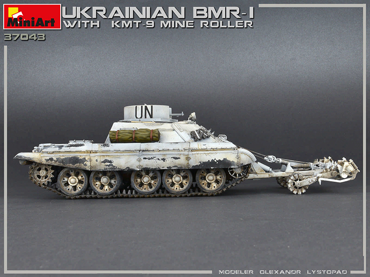 [���ܼ�] BE37043 [Miniart] BE37043 1/35 Ukrainian BMR-1 w/KMT-9