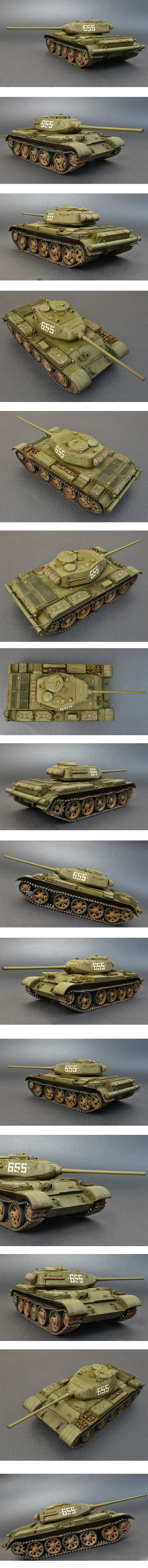 [���ܼ�] BE37002 [Miniart] BE37002 1/35 T-44M �ҷ� ������ (T-44M SOVIET MEDIUM TANK)