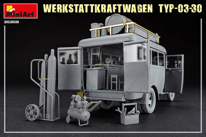 [���ܼ�] BE35359 [Miniart] BE35359 1/35 Werkstattkraftwagen TYP-03-30