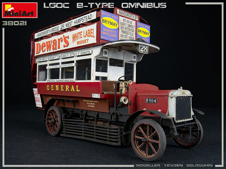 [ܼ] BE38021 [Miniart] BE38021 1/35 LGOC B-Type London Omnibus