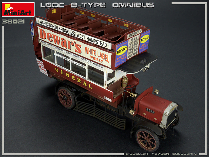[ܼ] BE38021 [Miniart] BE38021 1/35 LGOC B-Type London Omnibus