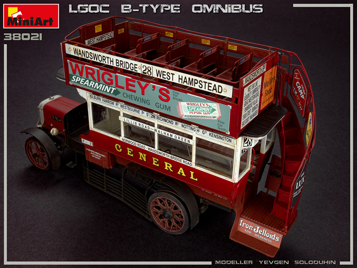 [ܼ] BE38021 [Miniart] BE38021 1/35 LGOC B-Type London Omnibus