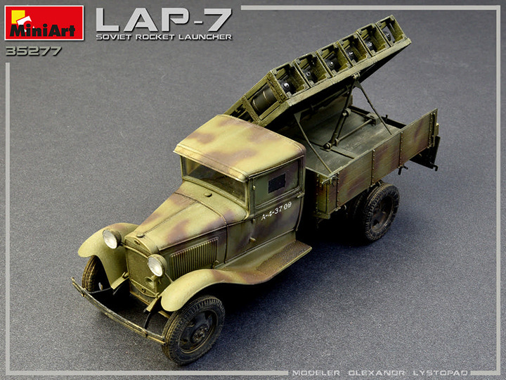 [���ܼ�] BE35277 [Miniart] BE35277 1/35 Soviet Rocket Launcher LAP-7