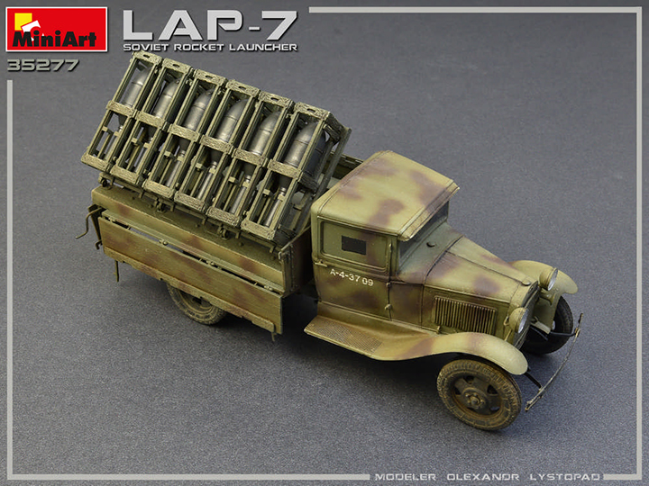 [���ܼ�] BE35277 [Miniart] BE35277 1/35 Soviet Rocket Launcher LAP-7
