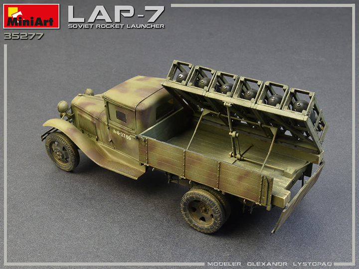 [���ܼ�] BE35277 [Miniart] BE35277 1/35 Soviet Rocket Launcher LAP-7