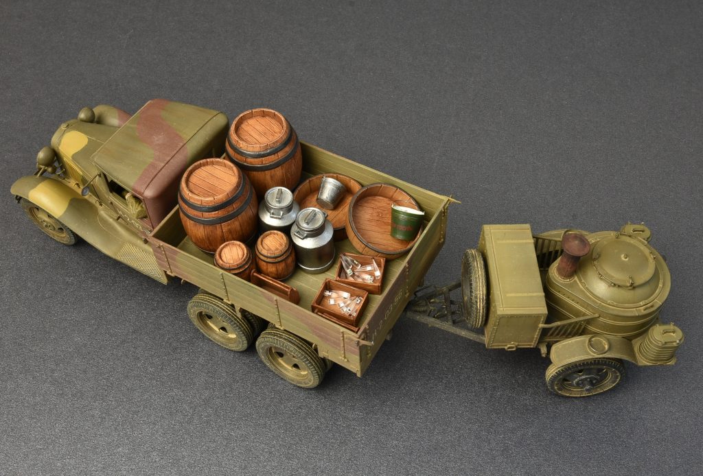 [���ܼ�] BE35257 [Miniart] BE35257 SOVIET 2t TRUCK AAA TYPE w/FIELD KITCHEN