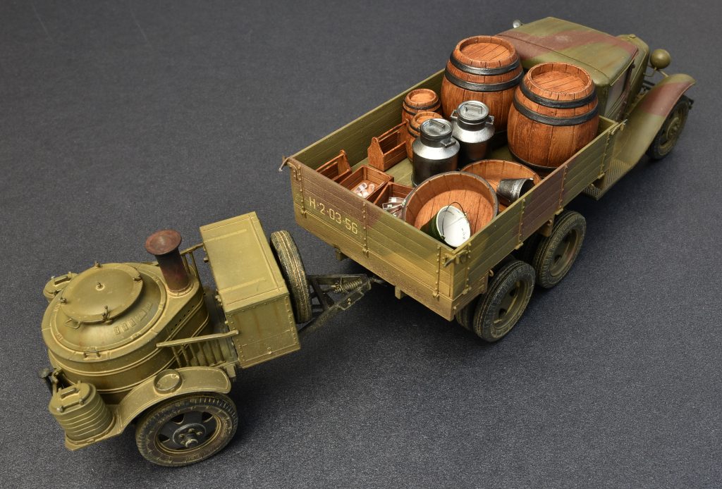 [���ܼ�] BE35257 [Miniart] BE35257 SOVIET 2t TRUCK AAA TYPE w/FIELD KITCHEN