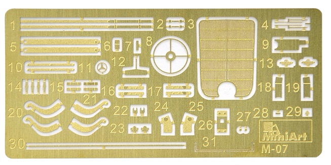 [���ܼ�] BE35107 [Miniart] BE35107 1/35 German Car TYPE 170V Cabriolet B