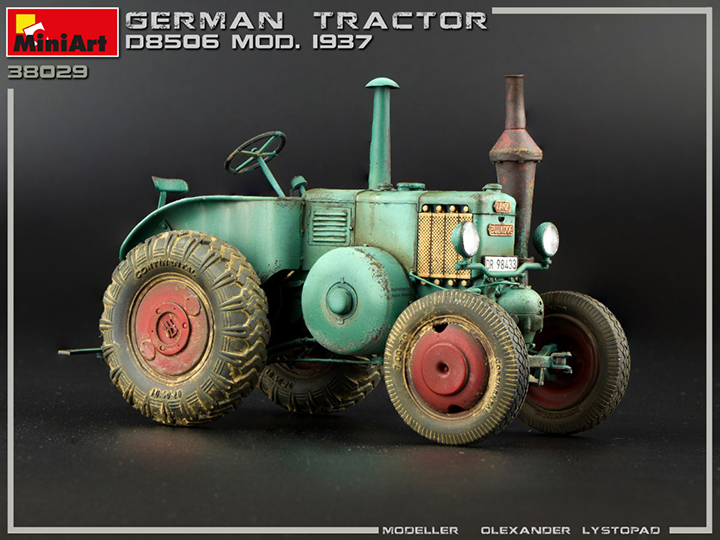 [���ܼ�] BE38029 [Miniart] BE38029 1/35 German Tractor D8506 Mod 1937
