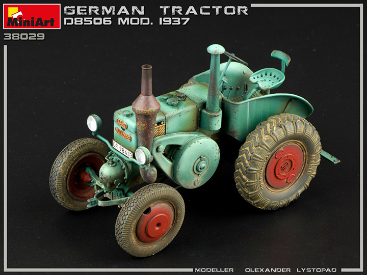[���ܼ�] BE38029 [Miniart] BE38029 1/35 German Tractor D8506 Mod 1937