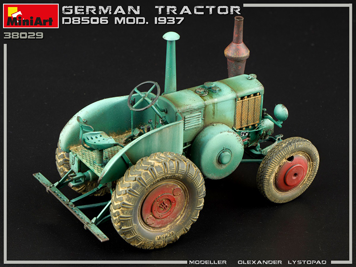 [���ܼ�] BE38029 [Miniart] BE38029 1/35 German Tractor D8506 Mod 1937