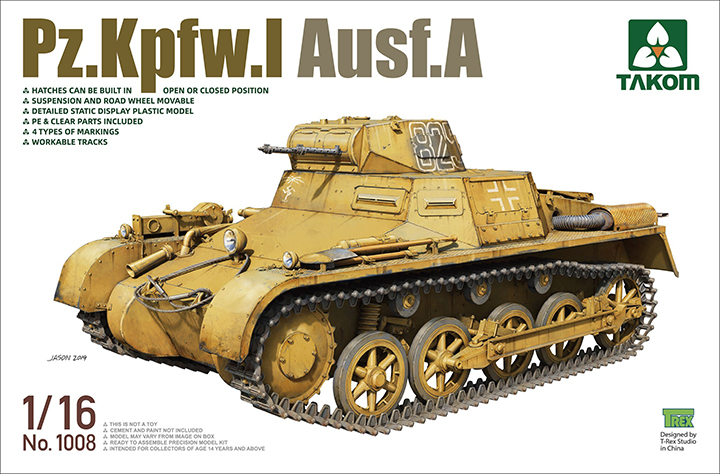 [���ܼ�] BT1008 [Takom] BT1008 1/16 Pz.Kpfw.I Ausf.A