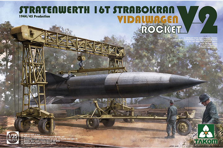 [���ܼ�] BT2123 [Takom] BT2123 1/35 Stratenwerth 16t,1944/45,V-2 Rocket