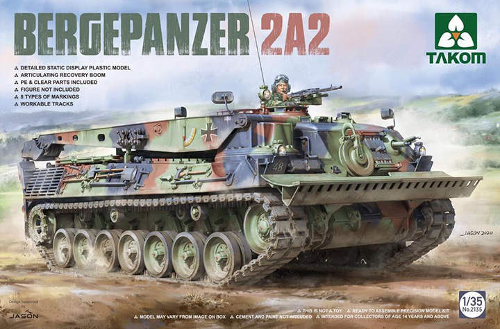 [���ܼ�] BT2135 [Takom] BT2135 1/35 Bergepanzer 2A2