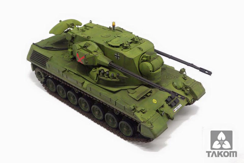 [ܼ] BT2044 [Takom] BT2044 1/35 Gepard SPAAG A1/A2 BUNDESWEHR FLAKPANZER 1, 2in1