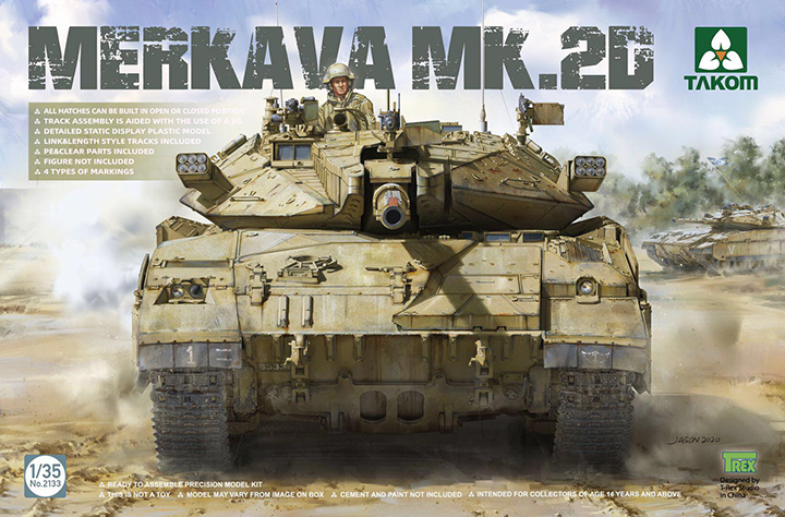 [���ܼ�] BT2133 [Takom] BT2133 1/35 Merkava Mk.2D
