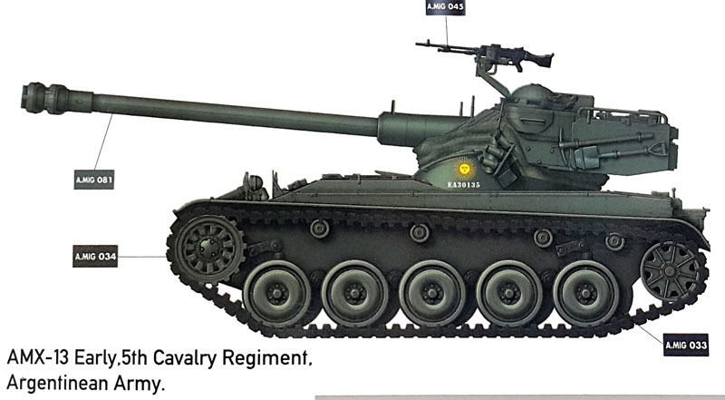 [ܼ] BT2062 [Takom] BT2062 1/35 French Ligh Tank AMX-13/105 2in 1