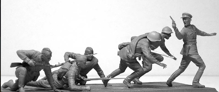 [���ܼ�] CM3563 [MasterBox] CM3563 1/35 Counterattack,Soviet Infantry,summer 1941