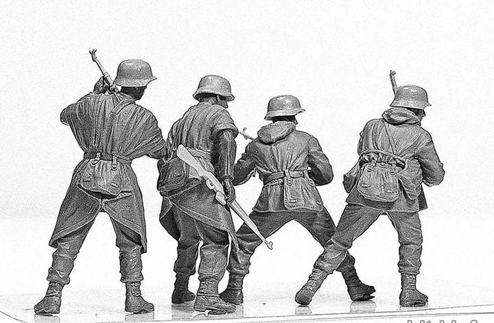 [ܼ] CM3584 [MasterBox] CM3584 1/35 German Infantry. Western Europe. 1944-1945 - ǹ 