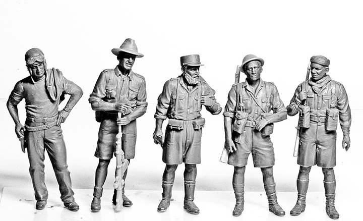 [���ܼ�] CM3594 [MasterBox] CM3594 1/35 Allied Forces, WW II era, North Africa,