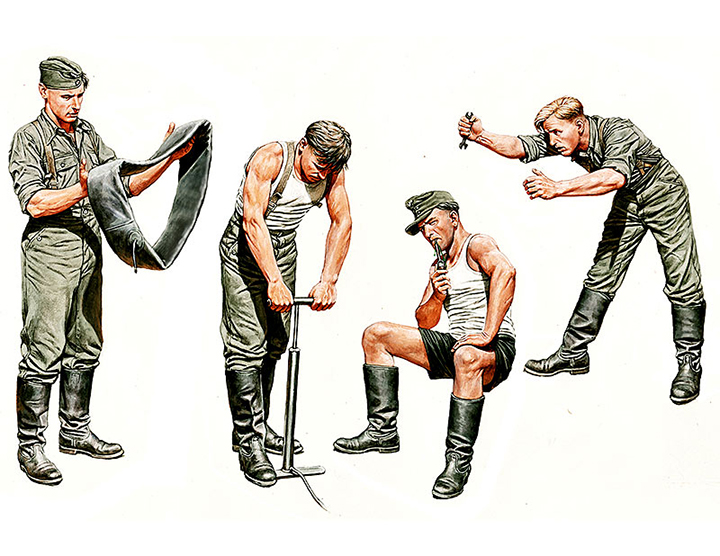 [���ܼ�] CM3582 [MasterBox] CM3582 1/35 Repair Crew