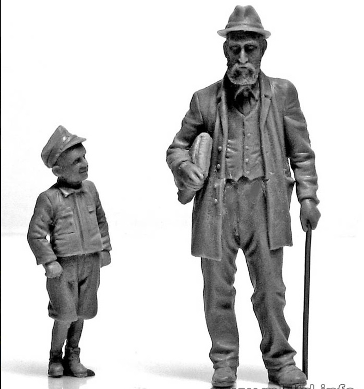 [ܼ] CM3567 [MasterBox] CM3567 1/35 Civilians, Wester region WW II era