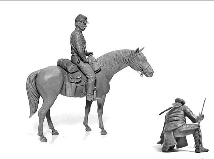 [ܼ] CM3549 [MasterBox] CM3549 1/35 U.S Civil War Seris - Scout and Tracker