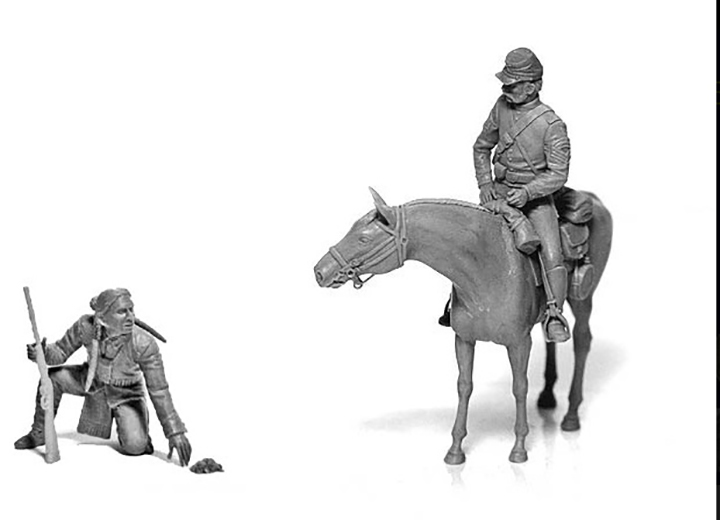 [ܼ] CM3549 [MasterBox] CM3549 1/35 U.S Civil War Seris - Scout and Tracker