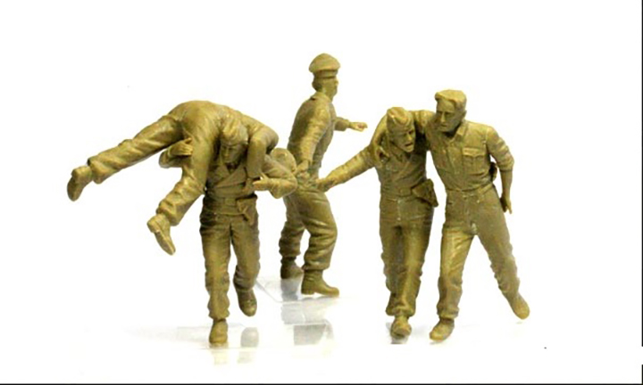 [ܼ] CM3536 [MasterBox] CM3536 1/35 German Tank Crew Kursk 1943