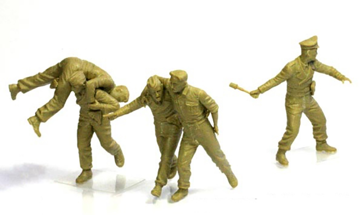 [ܼ] CM3536 [MasterBox] CM3536 1/35 German Tank Crew Kursk 1943